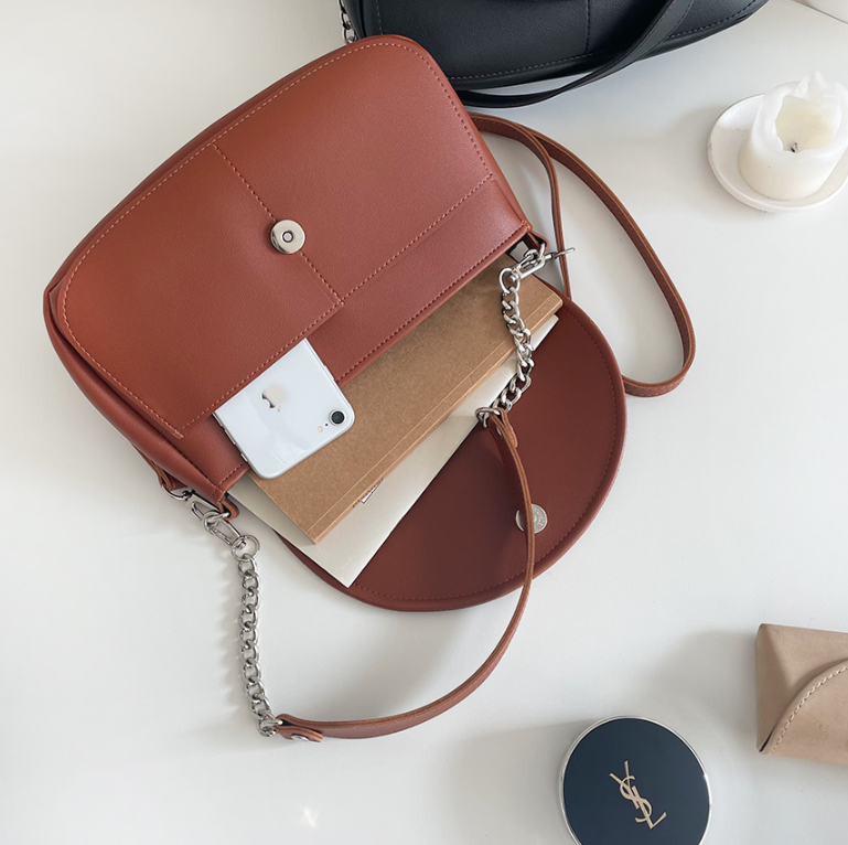 レザー調ショルダーバッグトートバッグ2WAYストラップセット(バックルあり) | 詳細画像22