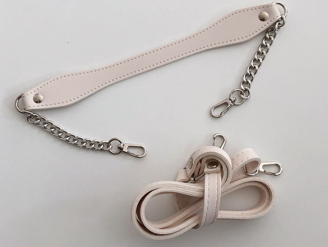 レザー調ショルダーバッグトートバッグ2WAYストラップセット(バックルあり) | 詳細画像38