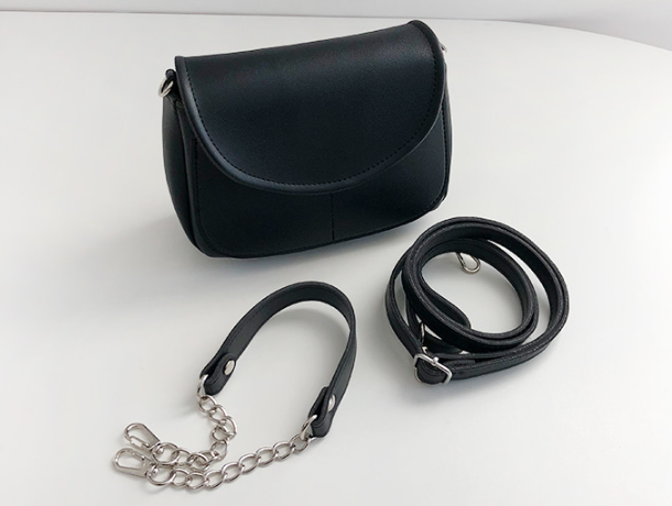 レザー調ショルダーバッグトートバッグ2WAYストラップセット(バックルあり) | 詳細画像25