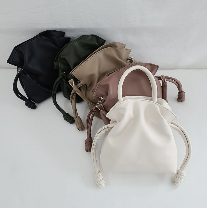 レザー調ショルダーバッグトートバッグ2WAYストラップ付 | 詳細画像2