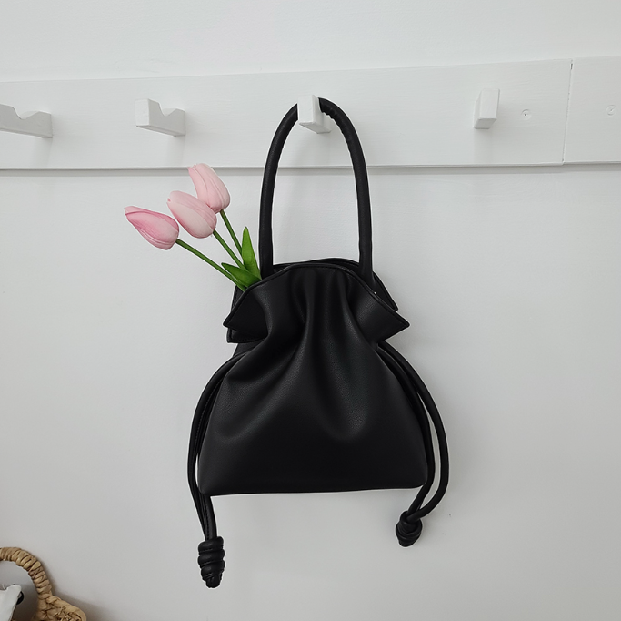 レザー調ショルダーバッグトートバッグ2WAYストラップ付 | 詳細画像19