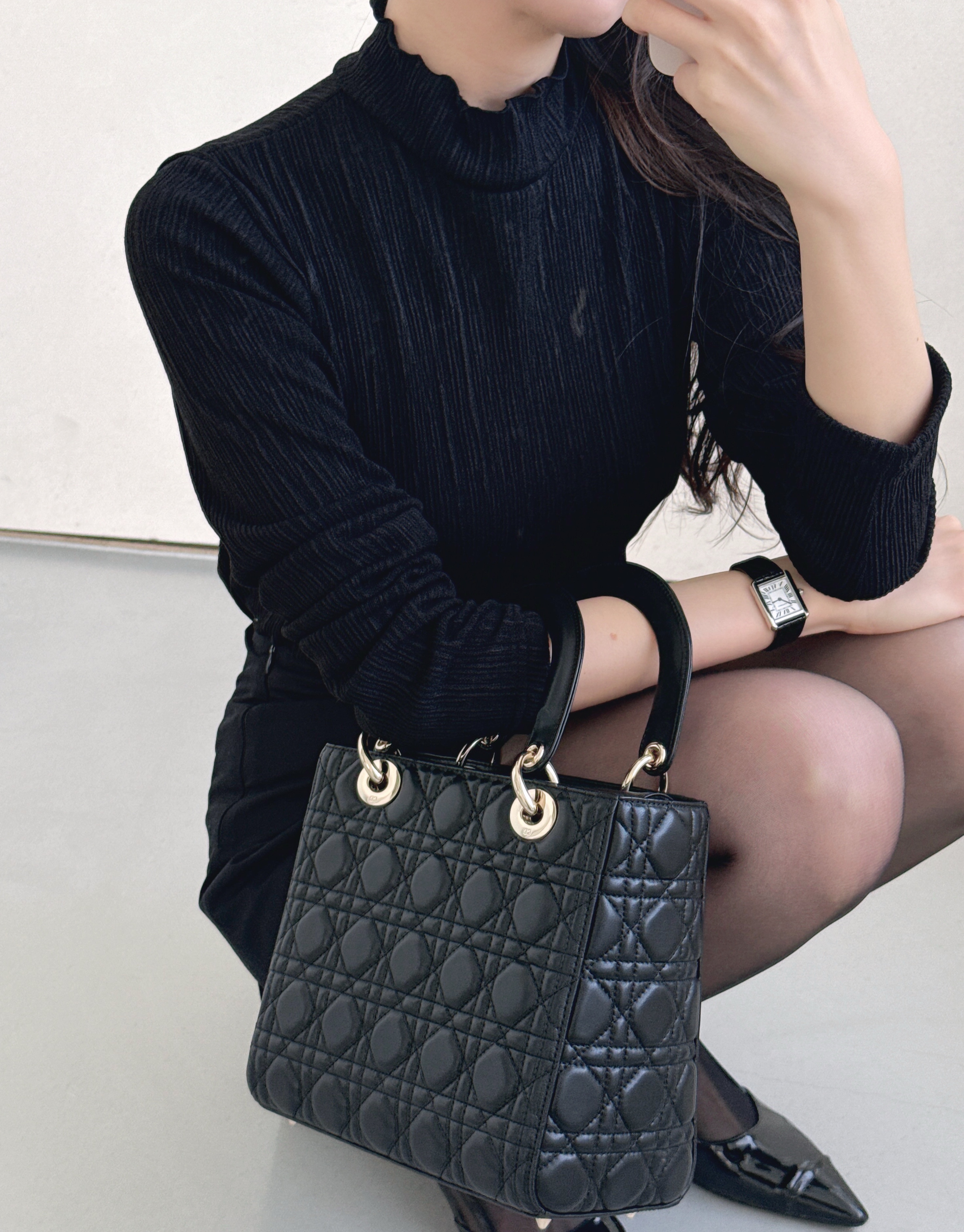 タートルネックスリム長袖Tシャツ | 詳細画像11