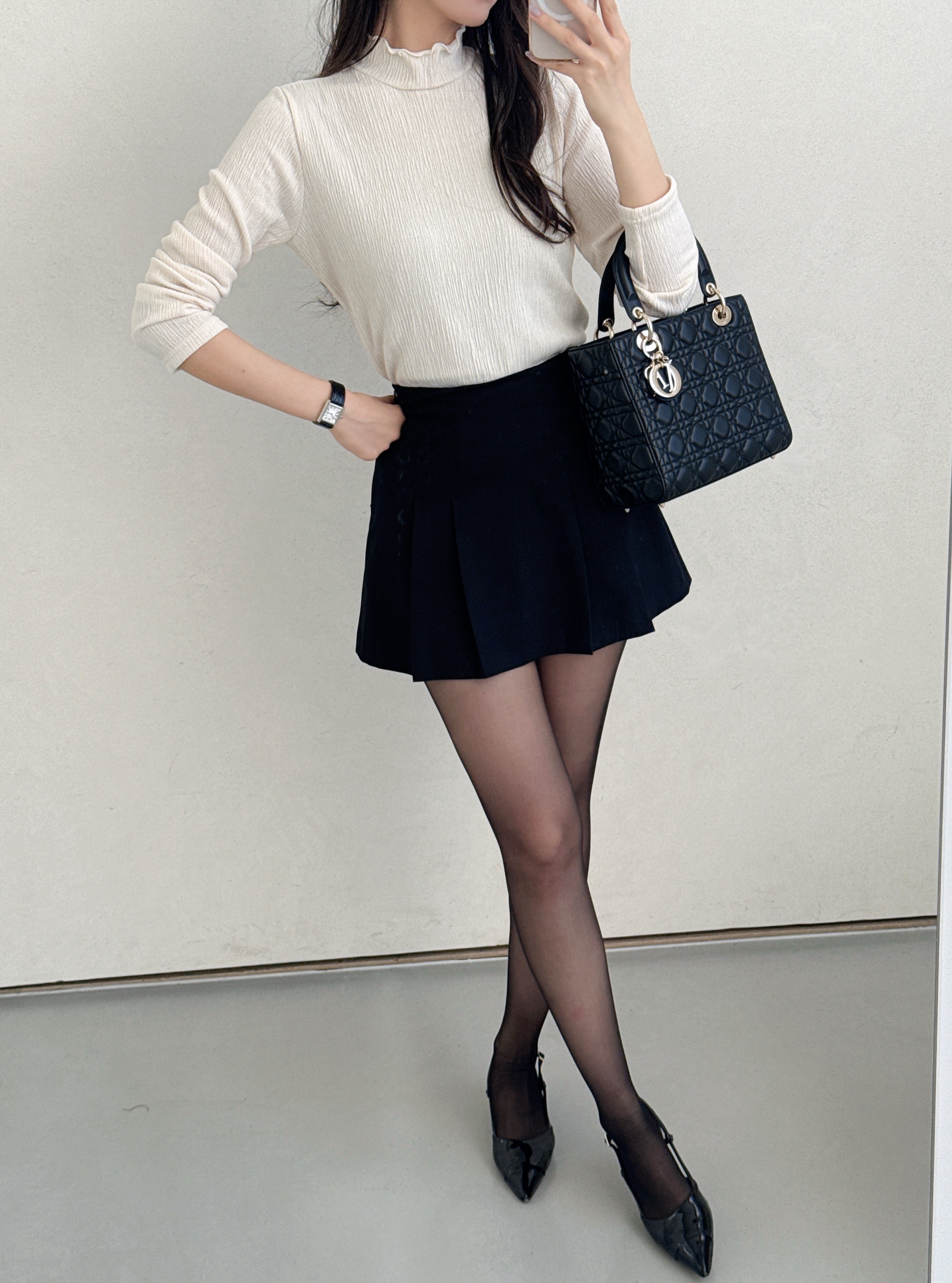 タートルネックスリム長袖Tシャツ | 詳細画像2