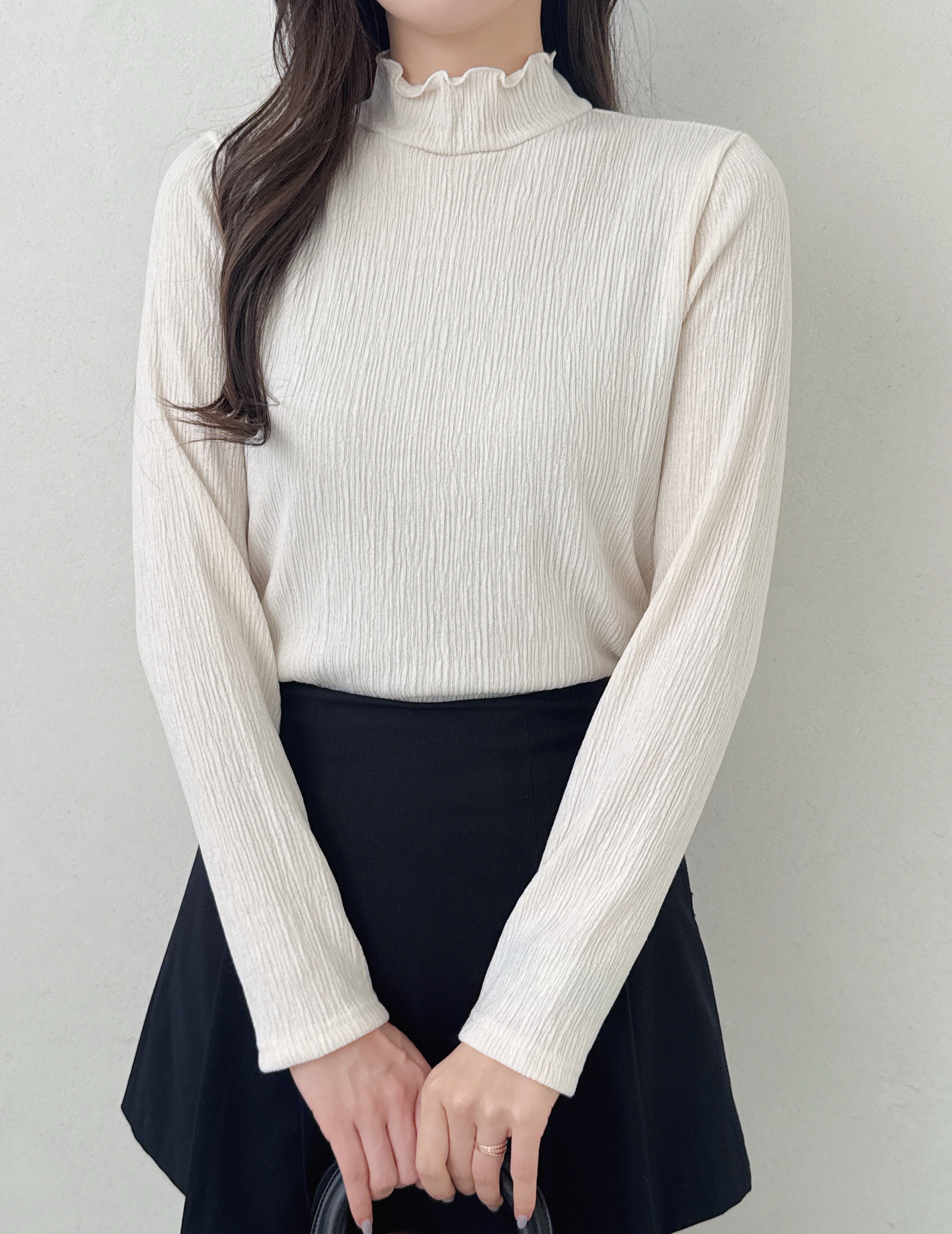 タートルネックスリム長袖Tシャツ | 詳細画像6