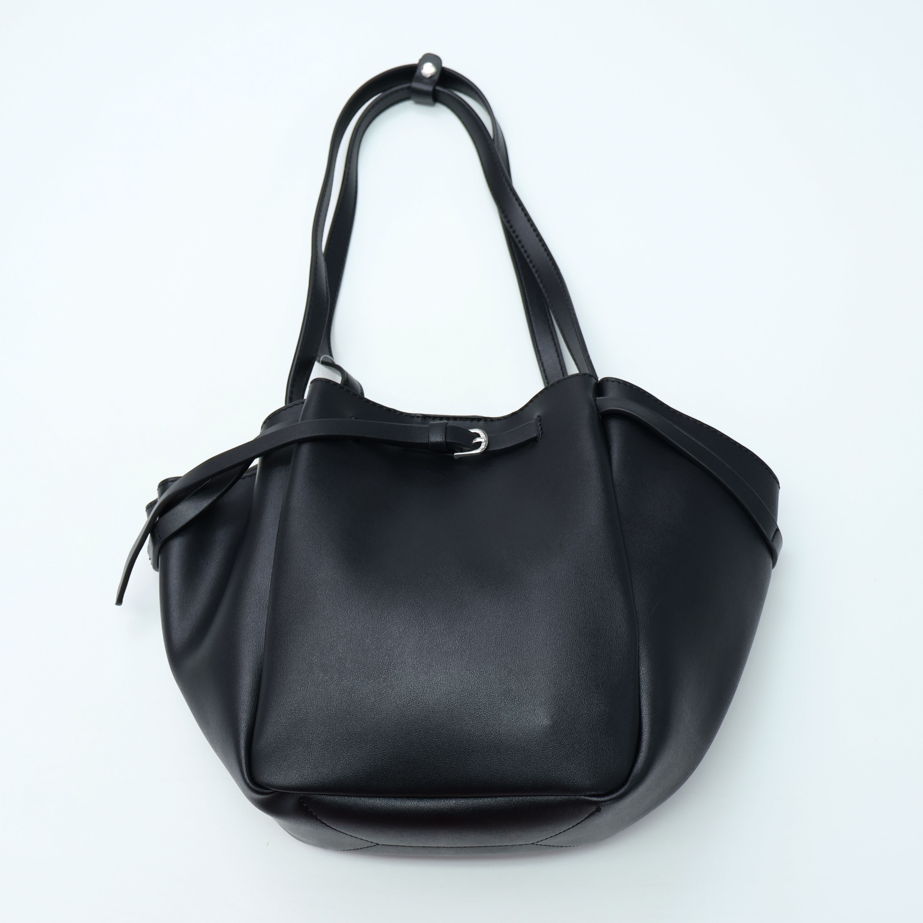 レザー調トートバッグショルダーバッグポーチ付 | 詳細画像23