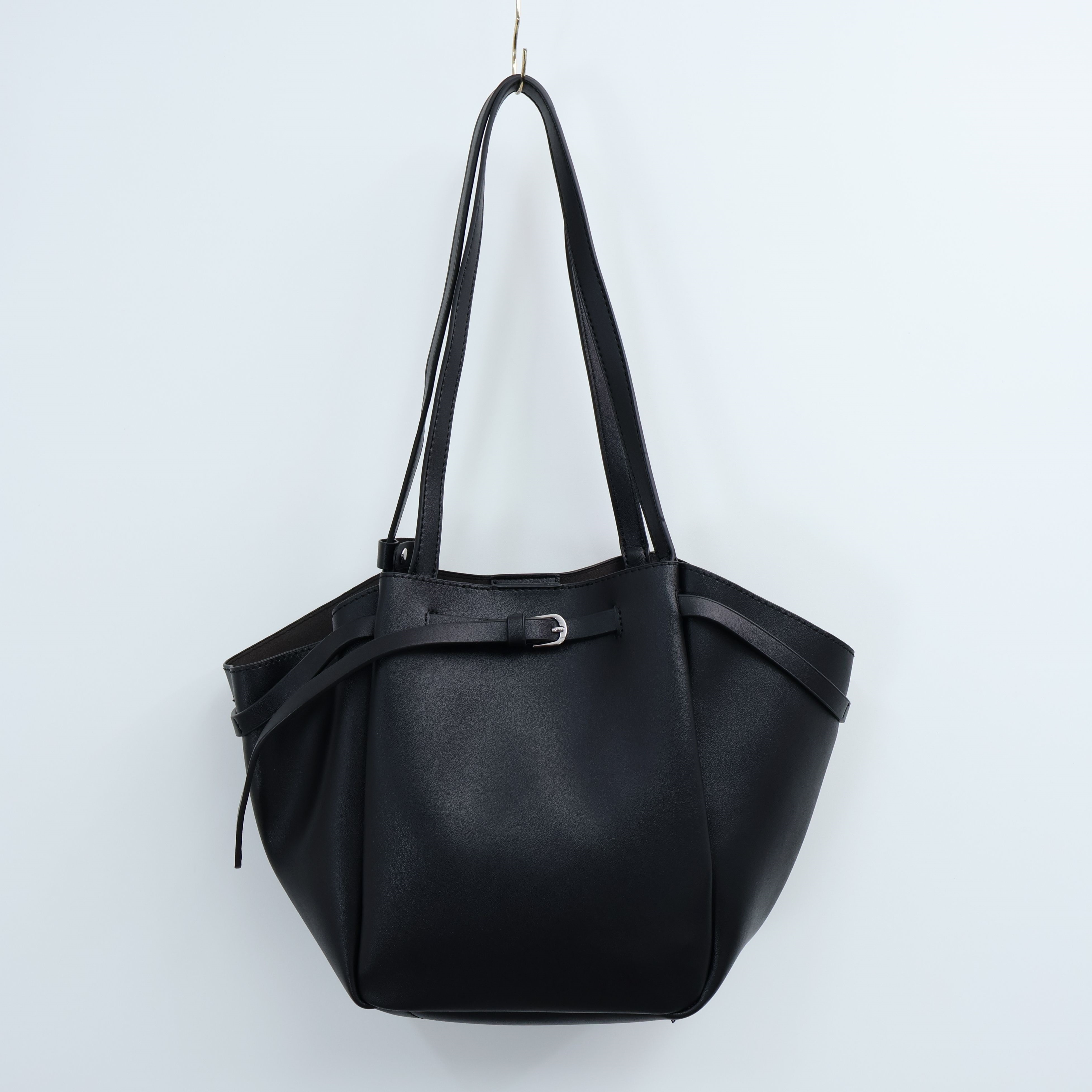 レザー調トートバッグショルダーバッグポーチ付 | 詳細画像29