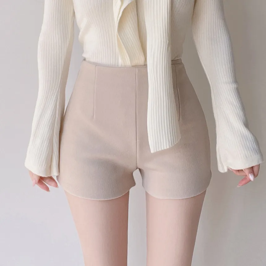 ハイウエストショートサイドジップパンツ | mirangmirang | 詳細画像17