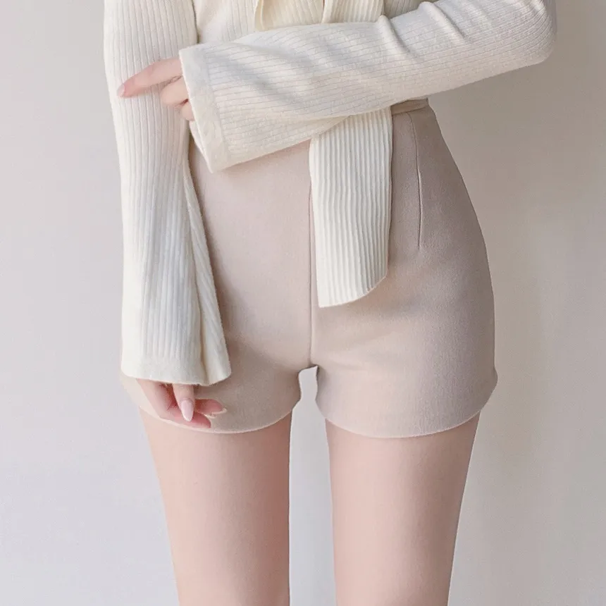 ハイウエストショートサイドジップパンツ | mirangmirang | 詳細画像18