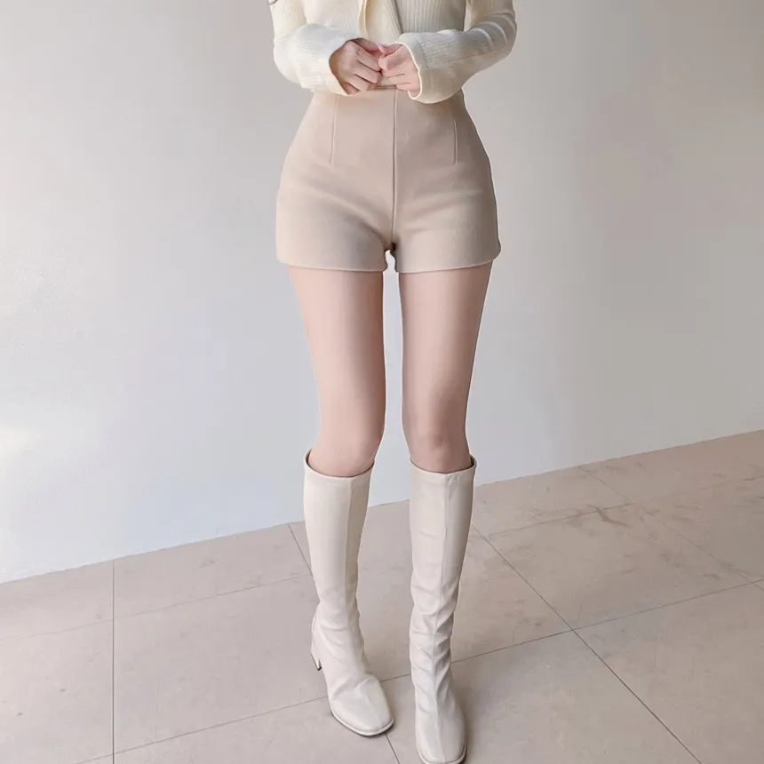 ハイウエストショートサイドジップパンツ | mirangmirang | 詳細画像19