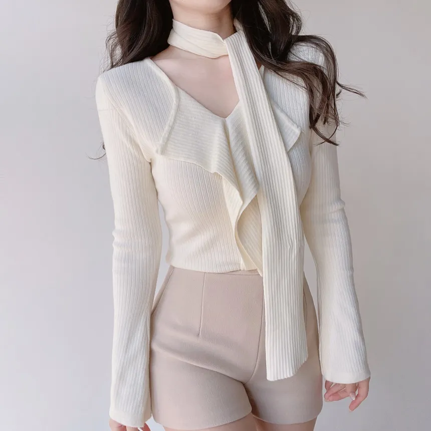 ハイウエストショートサイドジップパンツ | mirangmirang | 詳細画像22