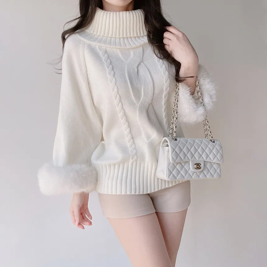 ハイウエストショートサイドジップパンツ | mirangmirang | 詳細画像37