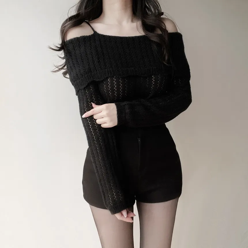 メルトンタッチハイウエストショートポケットパンツ | mirangmirang | 詳細画像23