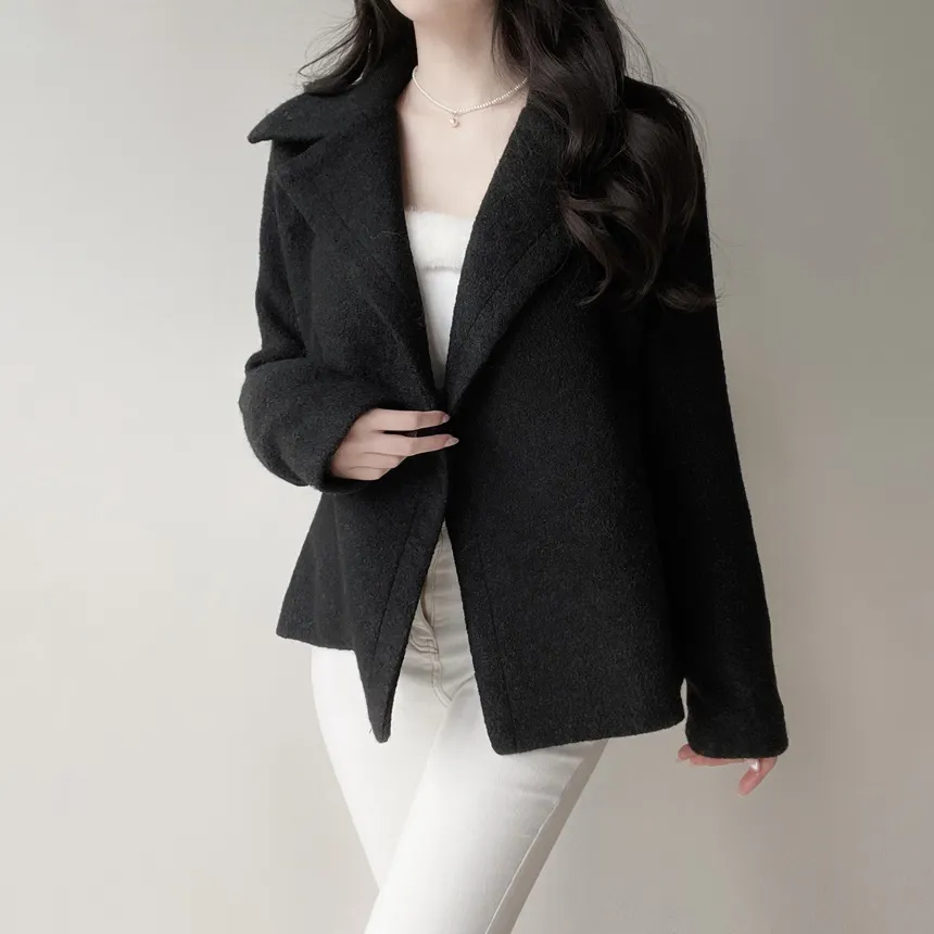 裏起毛ハイウエストブーツカットステッチツーボタンフラップポケットパンツ | mirangmirang | 詳細画像19