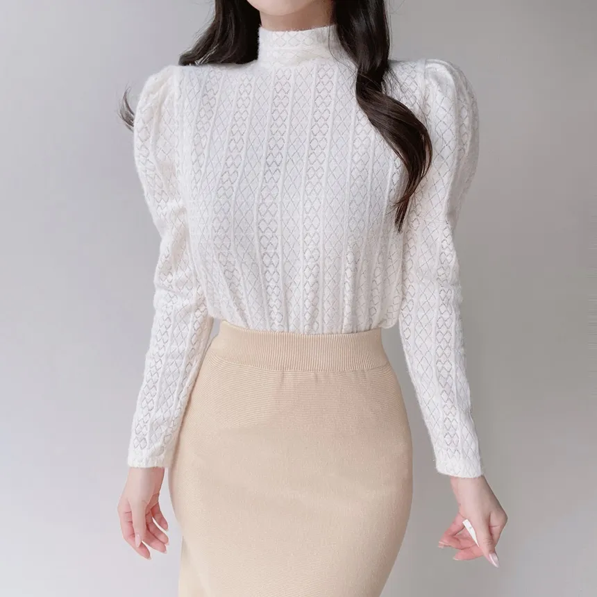 ウエストゴムロングマーメイドスカート | mirangmirang | 詳細画像21