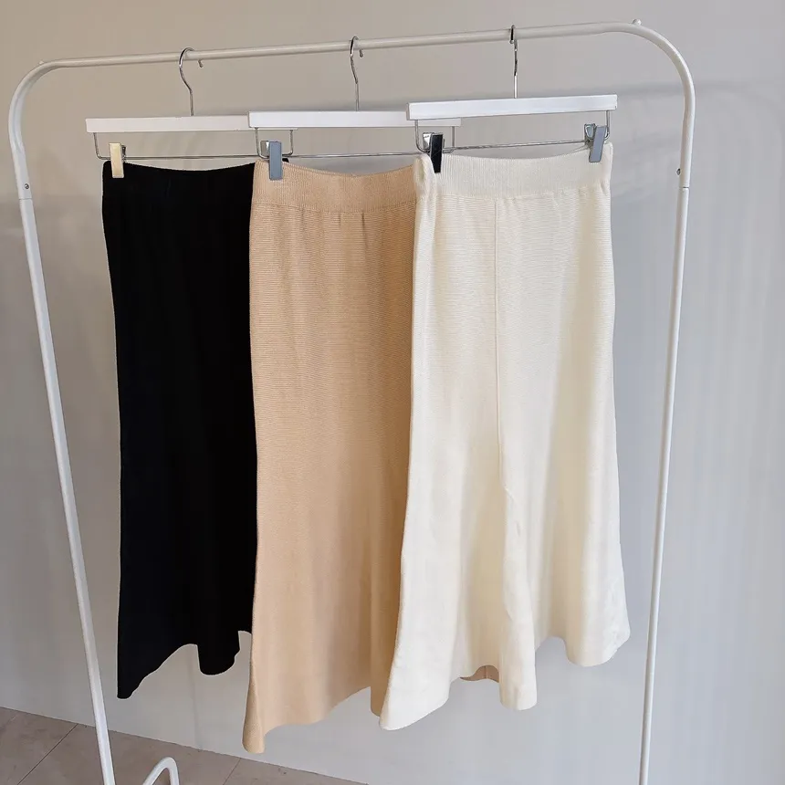 ウエストゴムロングマーメイドスカート | mirangmirang | 詳細画像33