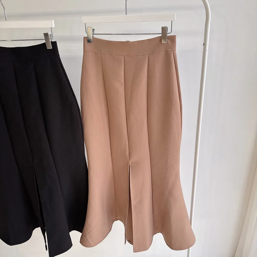 ストレッチロングマーメイドスリットスカート | mirangmirang | 詳細画像33