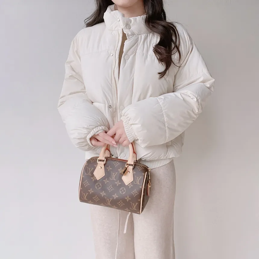 リブウール混ボートネックスリムニットストラップ付 | mirangmirang | 詳細画像4