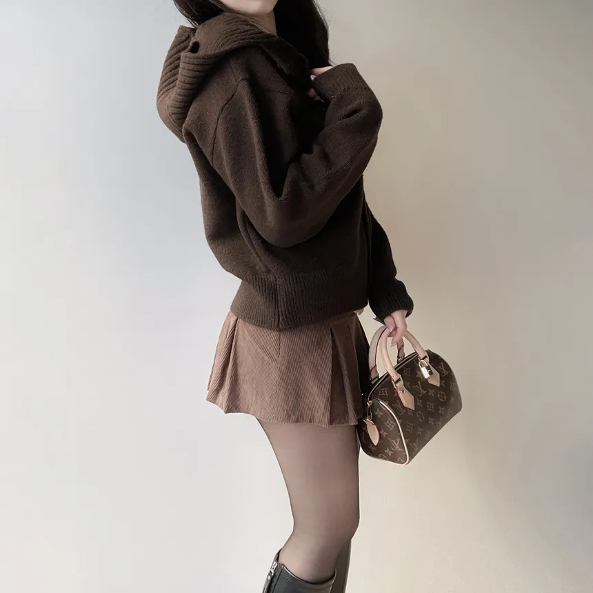 リブフリルニットストラップ付 | mirangmirang | 詳細画像8