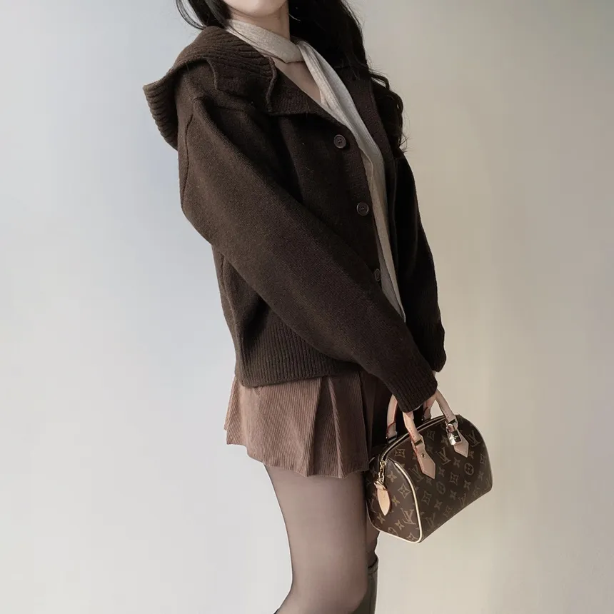 リブフリルニットストラップ付 | mirangmirang | 詳細画像9