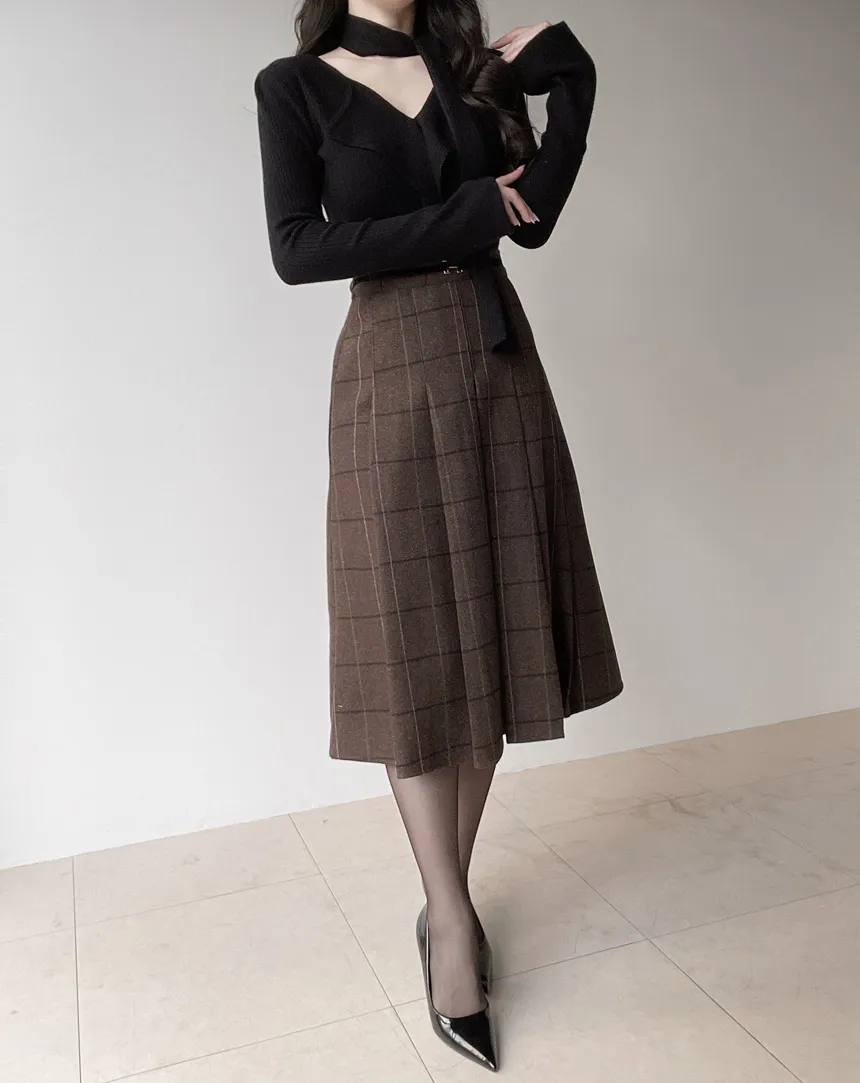 リブフリルニットストラップ付 | mirangmirang | 詳細画像38