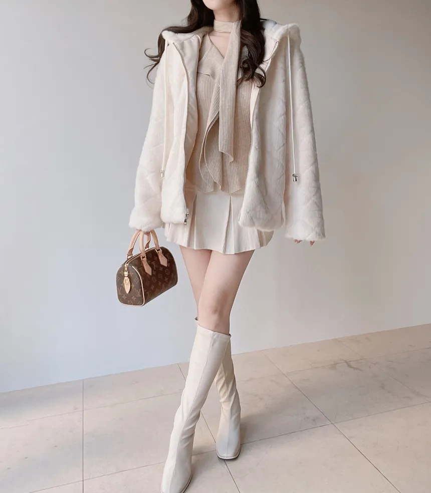 リブフリルニットストラップ付 | mirangmirang | 詳細画像42