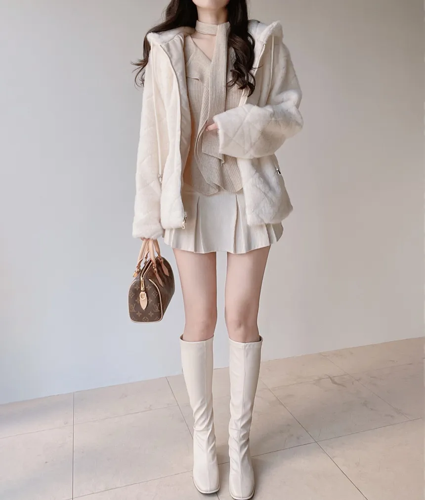 リブフリルニットストラップ付 | mirangmirang | 詳細画像43