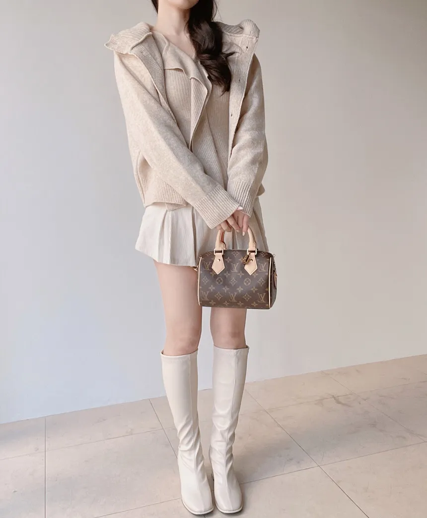 リブフリルニットストラップ付 | mirangmirang | 詳細画像46