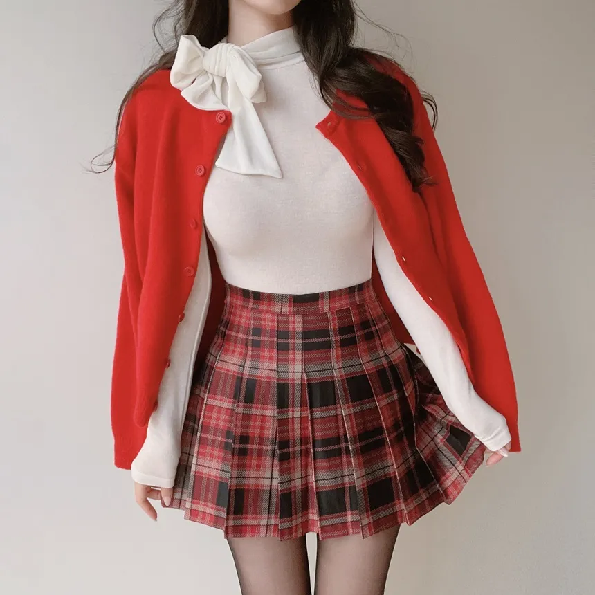 ストレッチスカーフネックTシャツ | mirangmirang | 詳細画像15