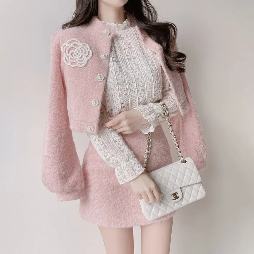 シャーリング花柄ブラウス | mirangmirang | 詳細画像11