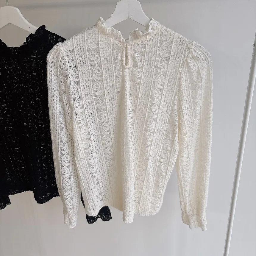 シャーリング花柄ブラウス | mirangmirang | 詳細画像38