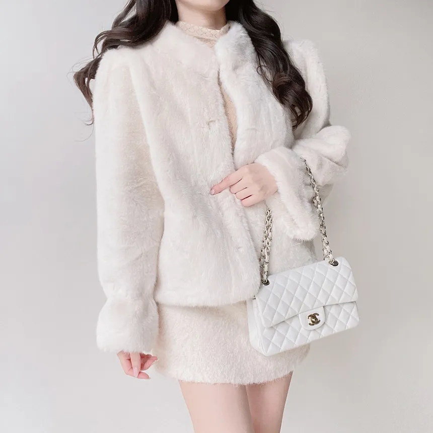 ニットハイネックパフスリーブブラウス | mirangmirang | 詳細画像18