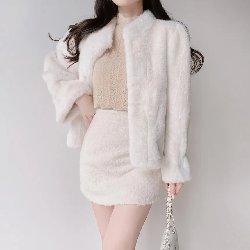 ニットハイネックパフスリーブブラウス | mirangmirang | 詳細画像19