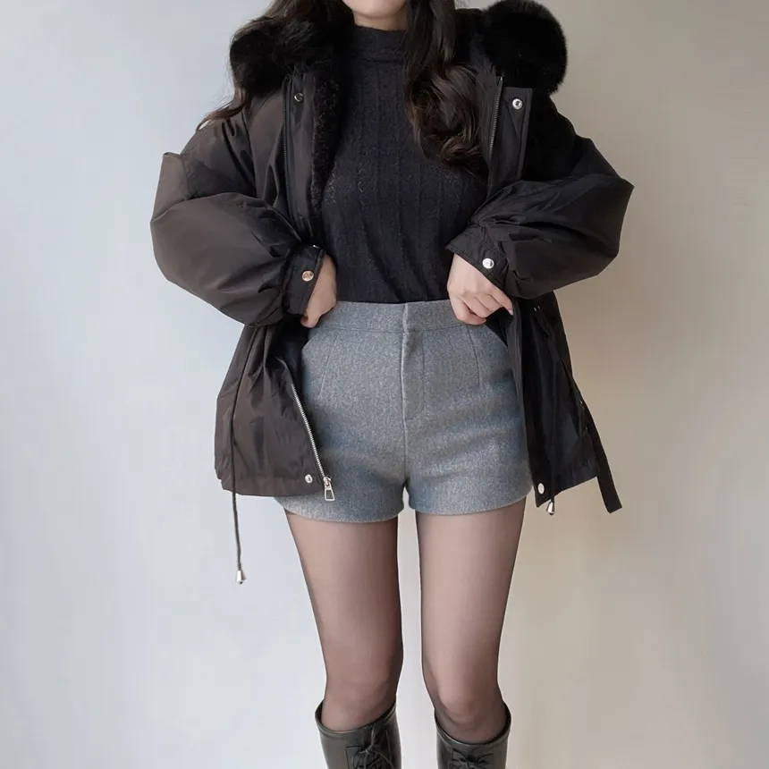 ニットハイネックパフスリーブブラウス | mirangmirang | 詳細画像45