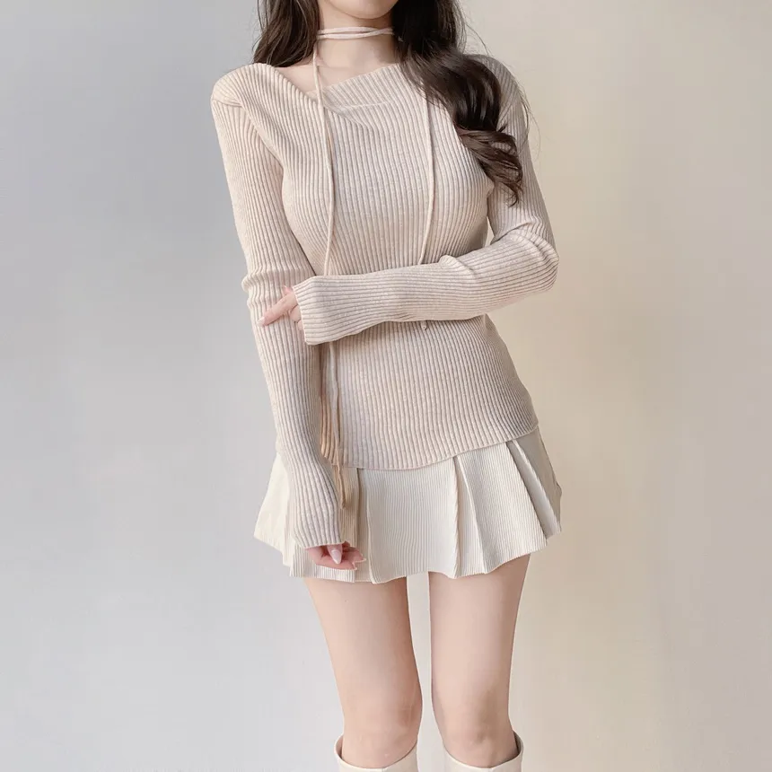 コーデュロイプリーツミニサイドジップスカート | mirangmirang | 詳細画像33