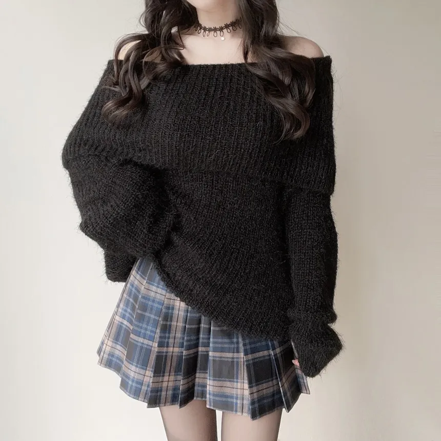 プリーツミニサイドジップAラインチェックスカート | mirangmirang | 詳細画像46