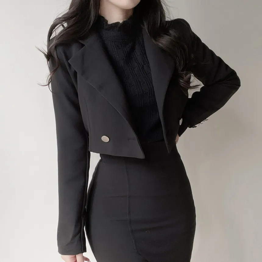 スリットHラインミニスカート | mirangmirang | 詳細画像19