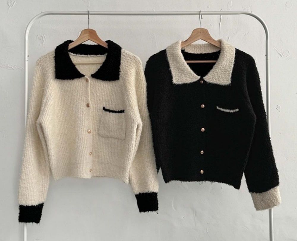 ウール混ニットクロップドカーディガン | 詳細画像3