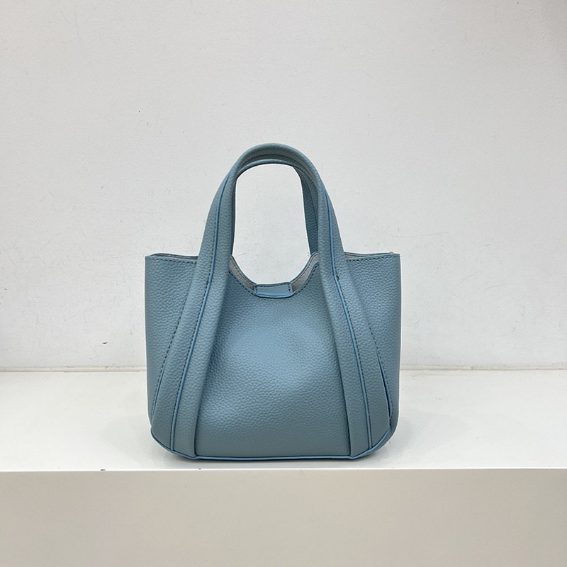 レザー調ショルダーバッグトートバッグ2WAYストラップセット(バックルあり) | 詳細画像11