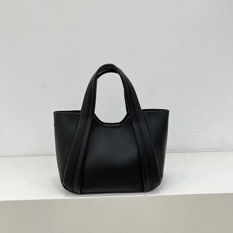 レザー調ショルダーバッグトートバッグ2WAYストラップセット(バックルあり) | 詳細画像14