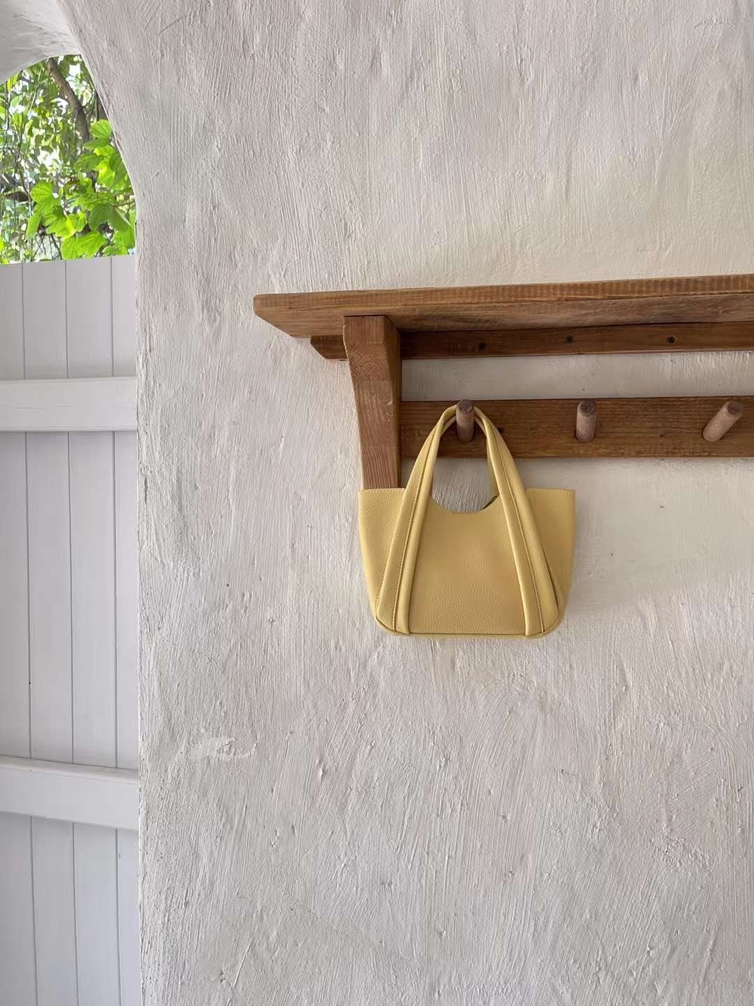 レザー調ショルダーバッグトートバッグ2WAYストラップセット(バックルあり) | 詳細画像22