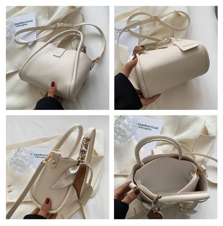 レザー調ショルダーバッグトートバッグ2WAYストラップセット(バックルあり) | 詳細画像23