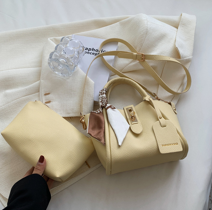 レザー調ショルダーバッグトートバッグ2WAYストラップセット(バックルあり) | 詳細画像37