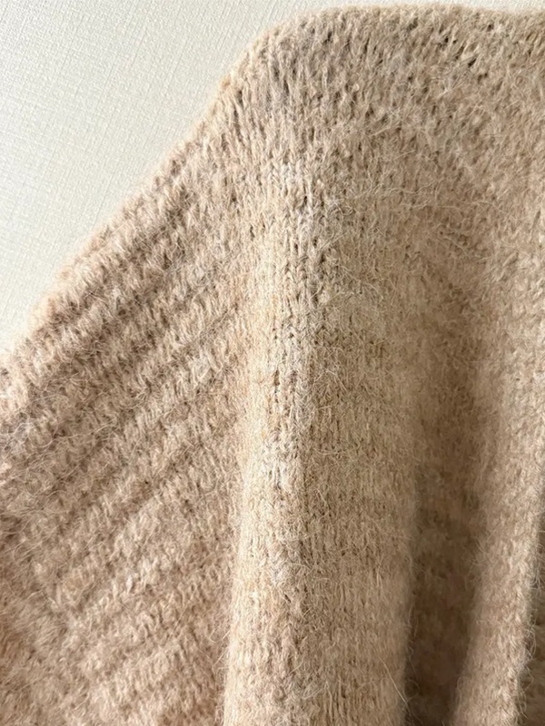 ニットコンビエコファールーズ長袖カーディガンストラップ付 | 詳細画像2