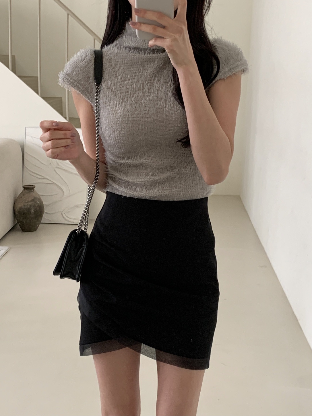 ハーフネックベーシック半袖Tシャツ | 詳細画像2