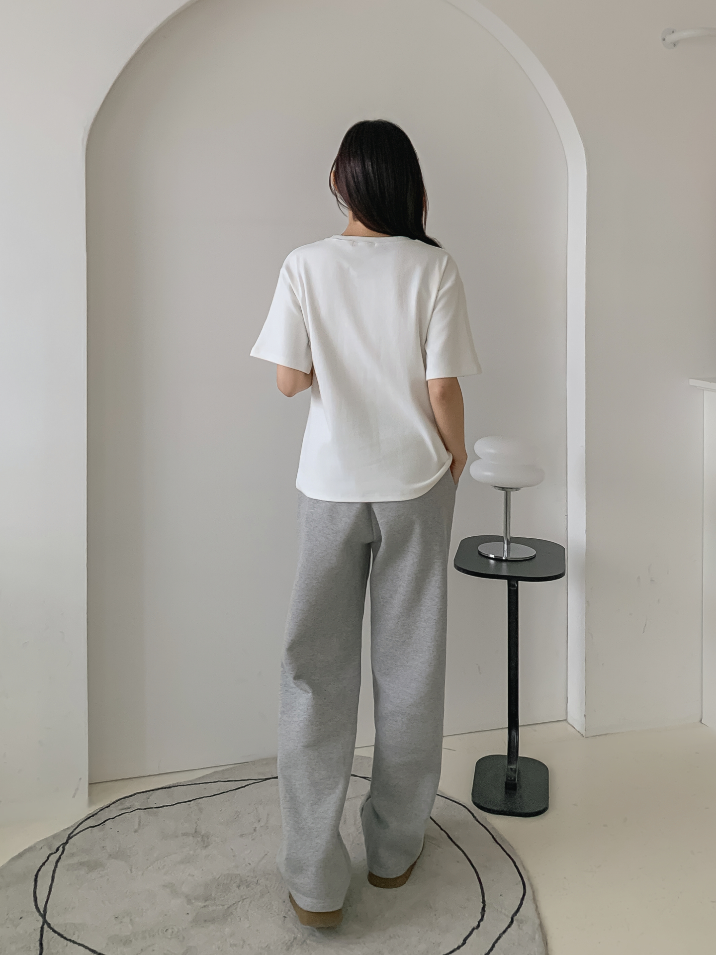 ラウンドネック半袖プリントTシャツ | 詳細画像6