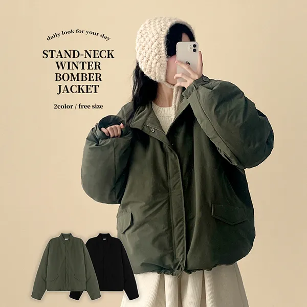 中綿ダブルジップドローストリング | hijjoo | 詳細画像1