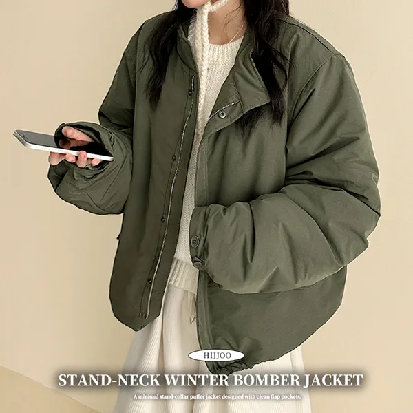 中綿ダブルジップドローストリング | hijjoo | 詳細画像2