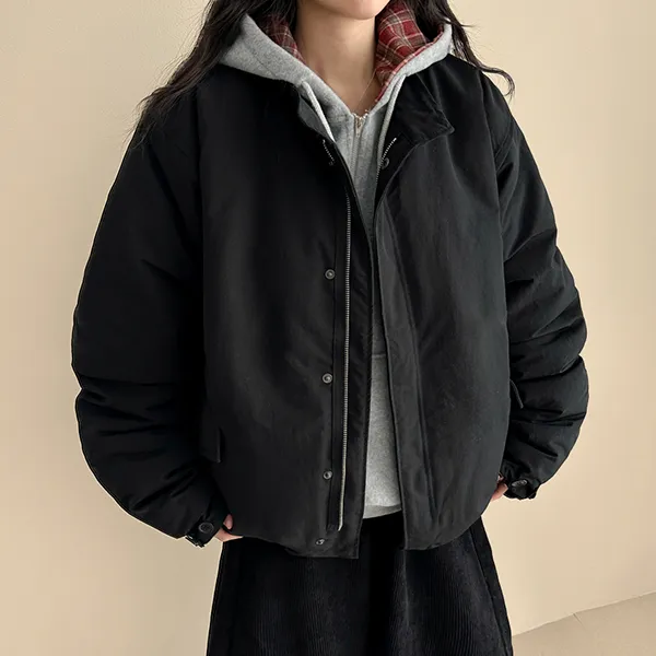 中綿ダブルジップドローストリング | hijjoo | 詳細画像4