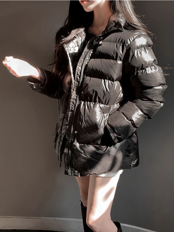 ウェルロンエコファーベルトフードハーフダウンジャケット | 詳細画像8