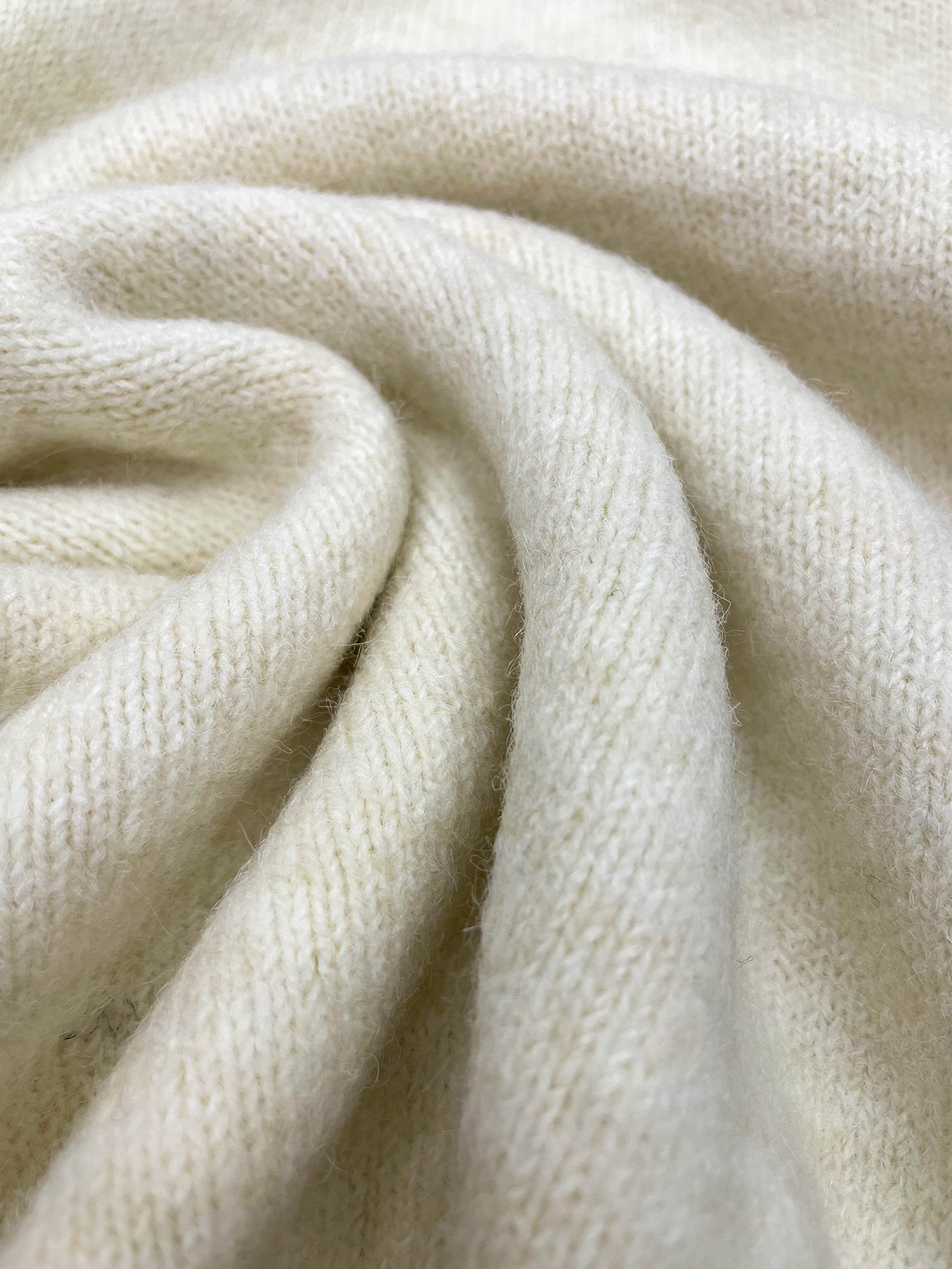 ラウンドネックパフスリーブ半袖無地カラーニット | 詳細画像18